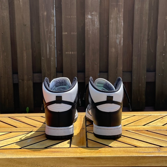 Nike Dunk High Panda Shoes Size 9.5 Men’s - Picture 4 of 11